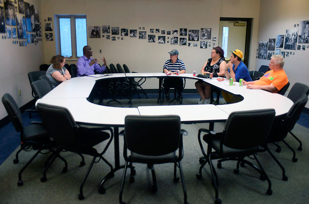 Officers meet to discuss their future plans